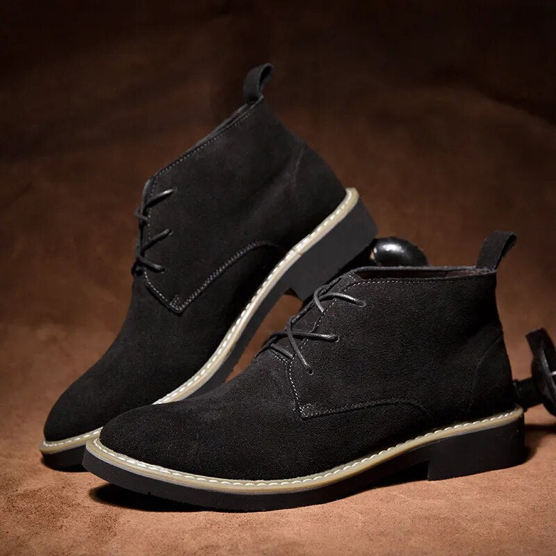 Sophie Wildlederschuhe | Unsichtbarer Absatz +6 cm