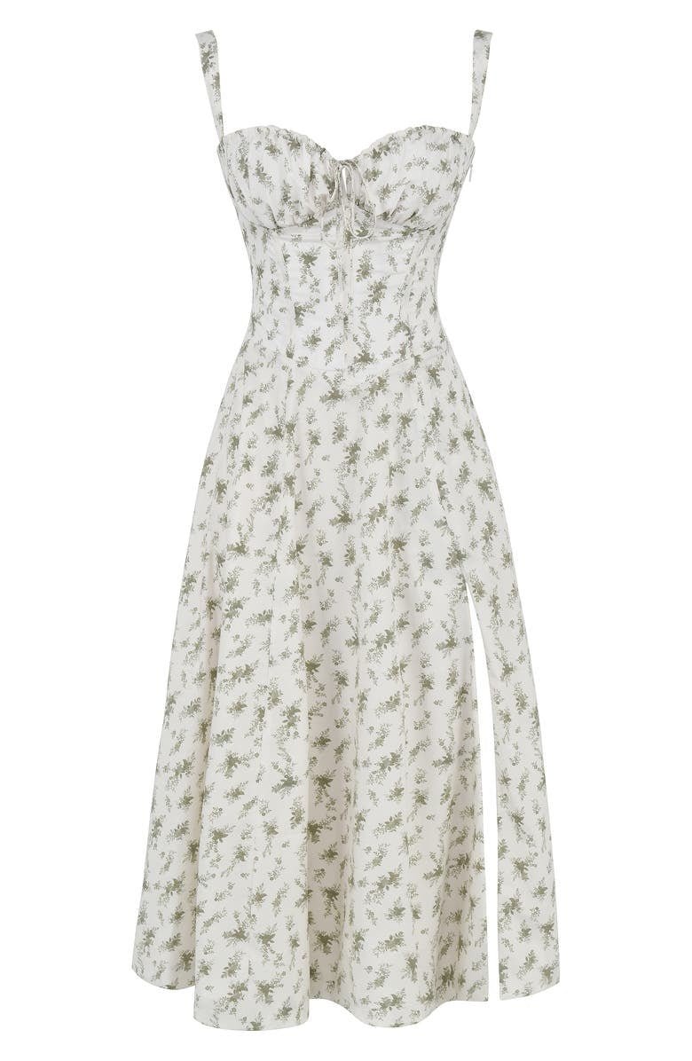 Kiana | Elegantes Korsett Midikleid für Feminine Silhouette