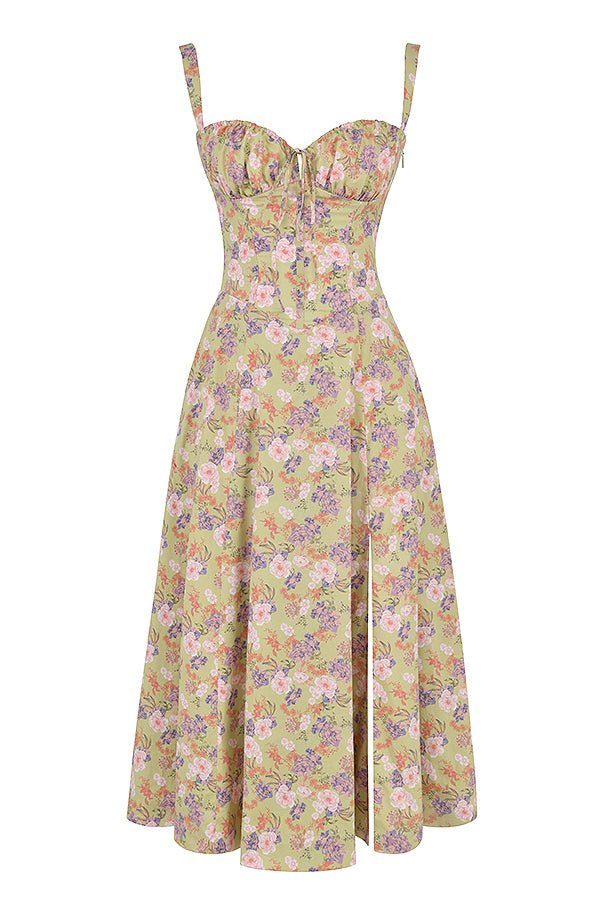 Kiana | Elegantes Korsett Midikleid für Feminine Silhouette