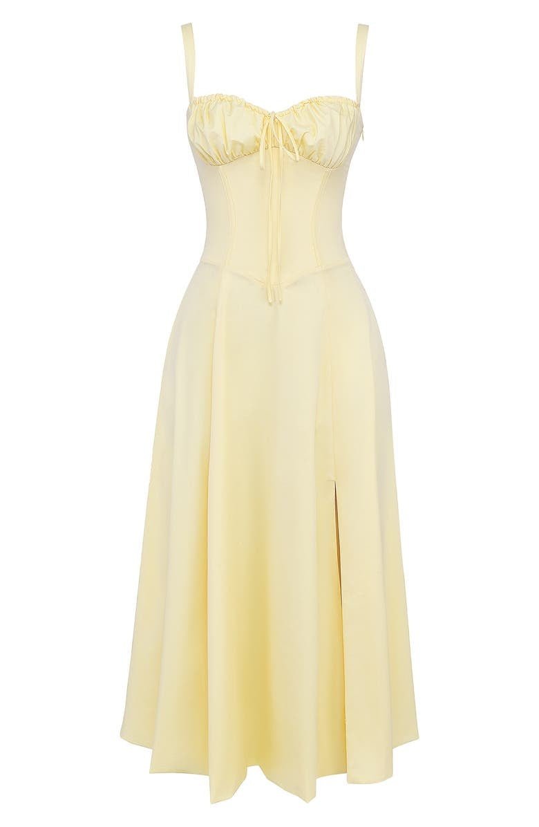 Kiana | Elegantes Korsett Midikleid für Feminine Silhouette