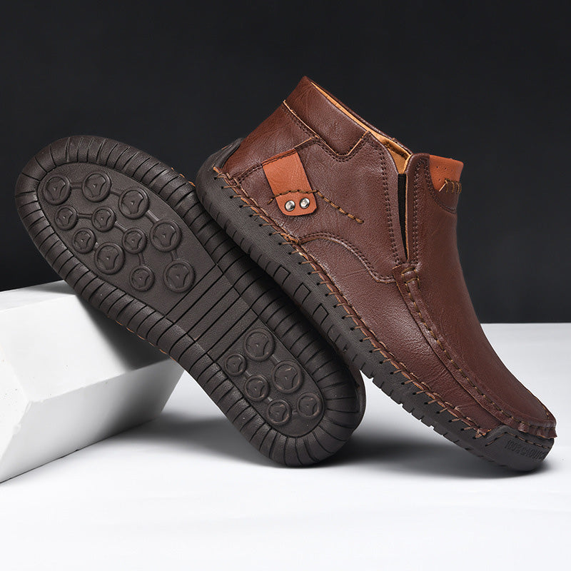 Bequeme High-Top-Mokassins für Herren