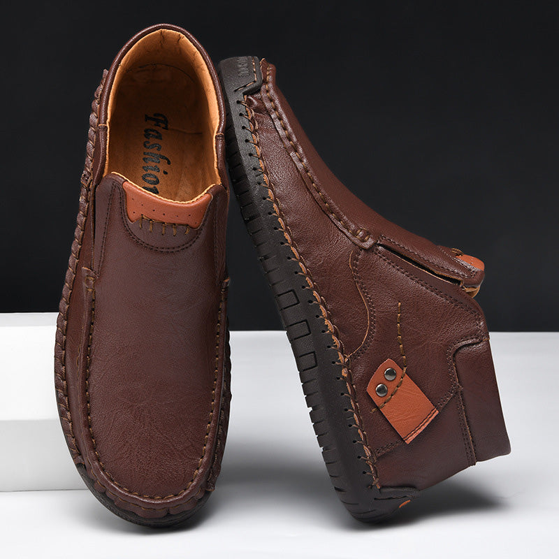 Bequeme High-Top-Mokassins für Herren