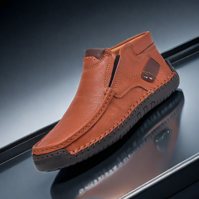 Bequeme High-Top-Mokassins für Herren