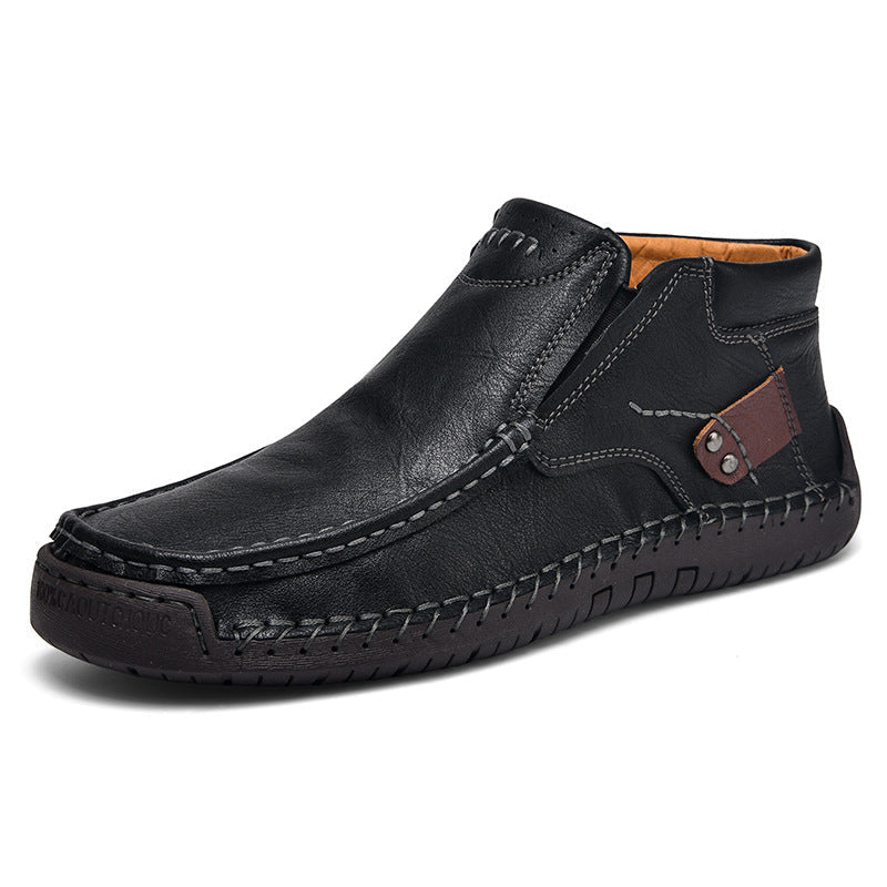 Bequeme High-Top-Mokassins für Herren