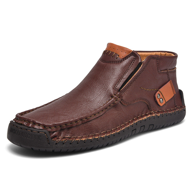 Bequeme High-Top-Mokassins für Herren