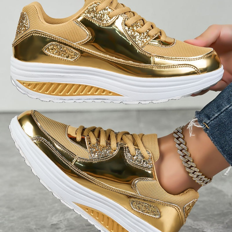 Andrea | Funkelnde Sneaker