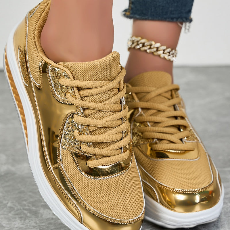 Andrea | Funkelnde Sneaker