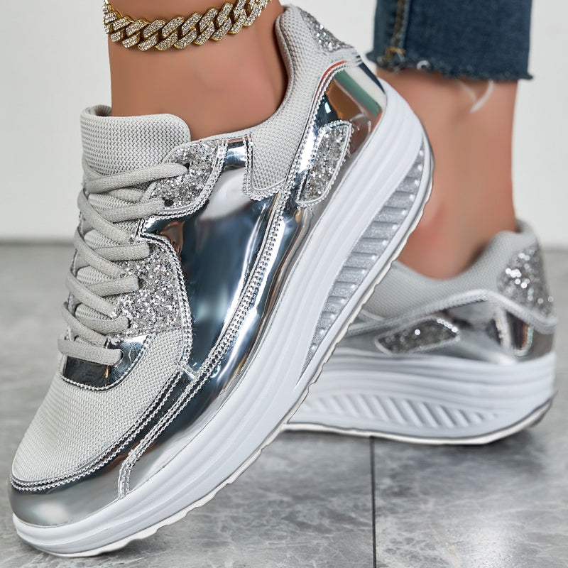 Andrea | Funkelnde Sneaker