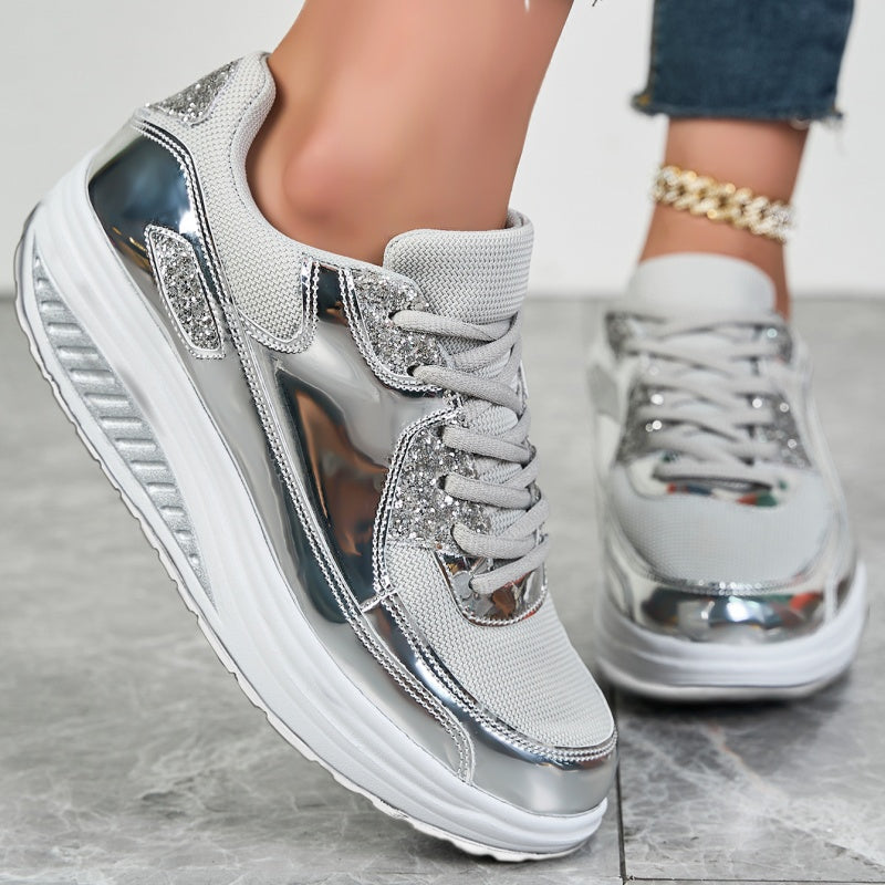 Andrea | Funkelnde Sneaker