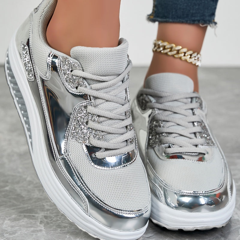 Andrea | Funkelnde Sneaker