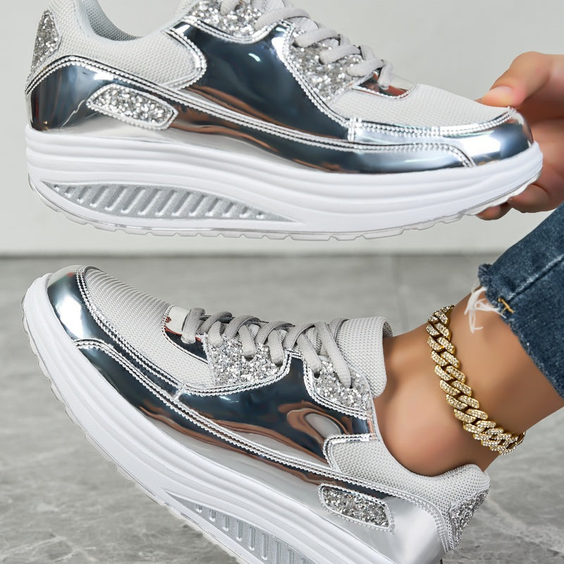 Andrea | Funkelnde Sneaker