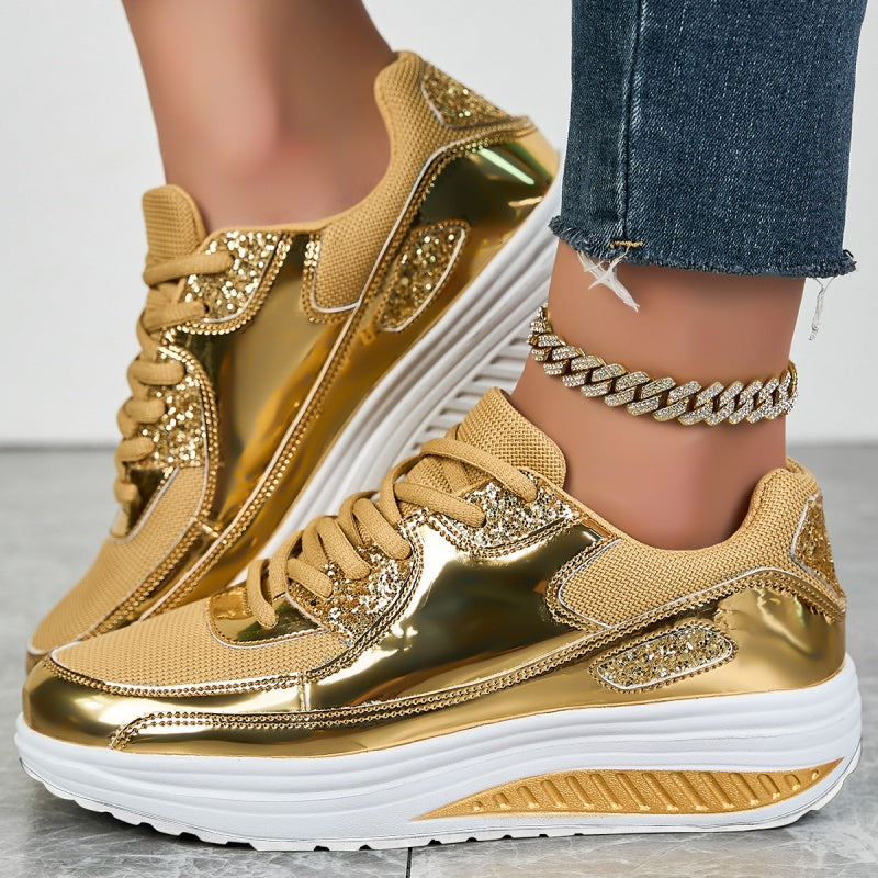 Andrea | Funkelnde Sneaker
