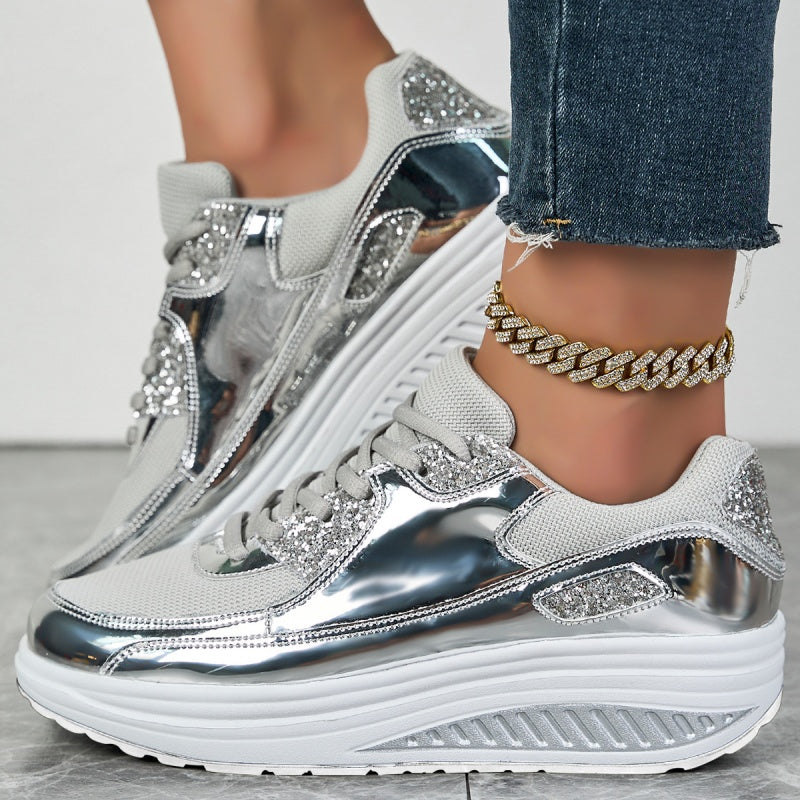 Andrea | Funkelnde Sneaker