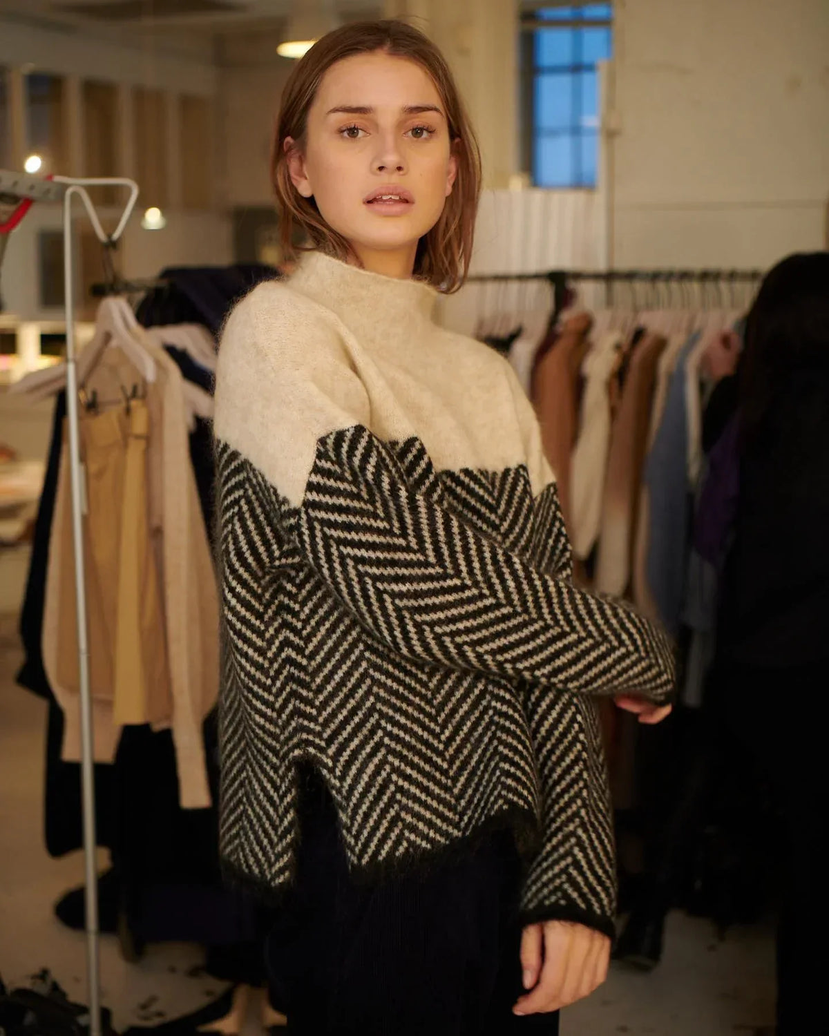 Adelie | Weicher Rollkragenpullover