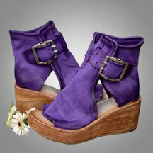 Bettina | Handgefertigte Ledersandalen
