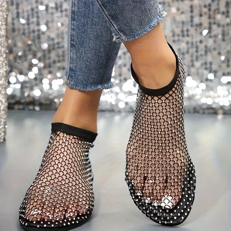 SparkleStep | Elegante Damen-Flats - Stil &amp; Glanz