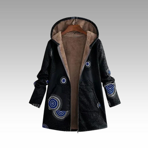 Damen Boho Winterjacke | Warm Gefüttert