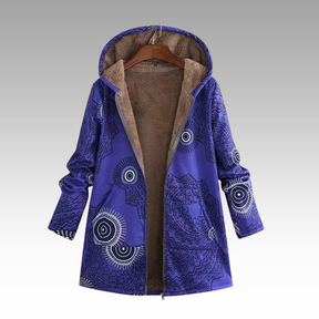 Damen Boho Winterjacke | Warm Gefüttert