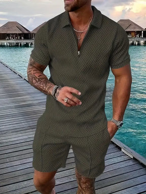 Herren Sommer Poloshirt Set | Lässig & Bequem