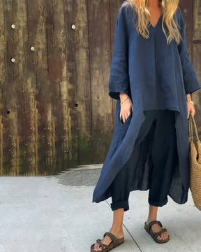 Frauen Elegantes Zweiteiliges Sommer Set | Leicht & Vielseitig