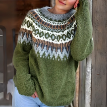 Damen Eleganter Winterpullover | Warm Vielseitig