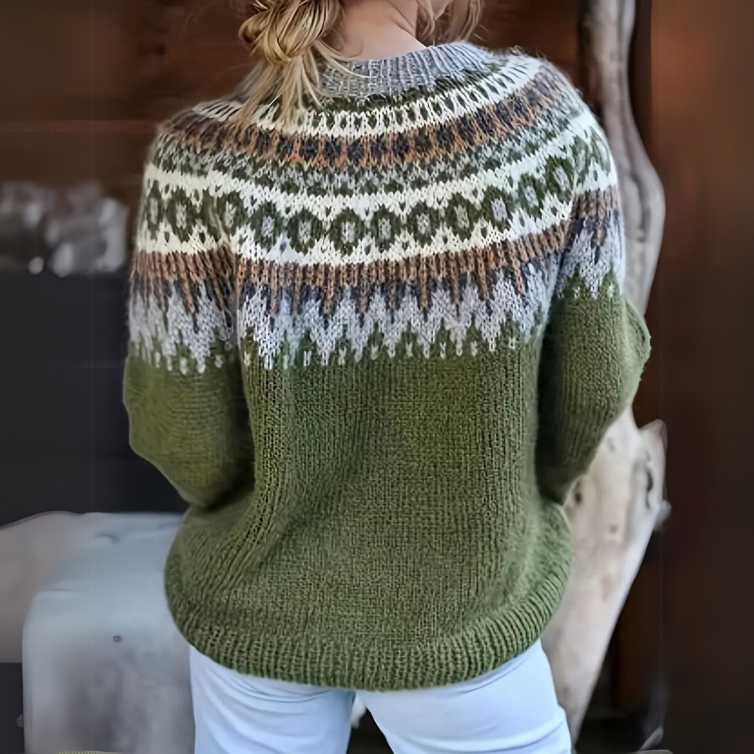 Damen Eleganter Winterpullover | Warm Vielseitig