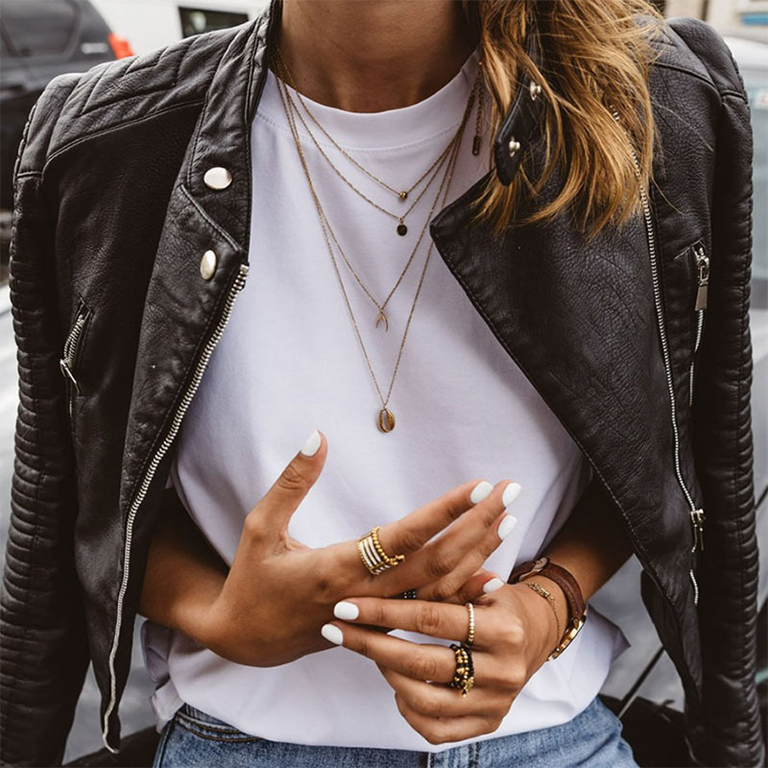 Damen Elegante Lederjacke | Zeitlos Ikonisch