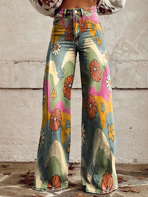 Ashley | Weite Damenhose Aus Denim Für Lässigen Sommerstil