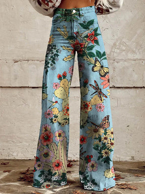 Ashley | Weite Damenhose Aus Denim Für Lässigen Sommerstil