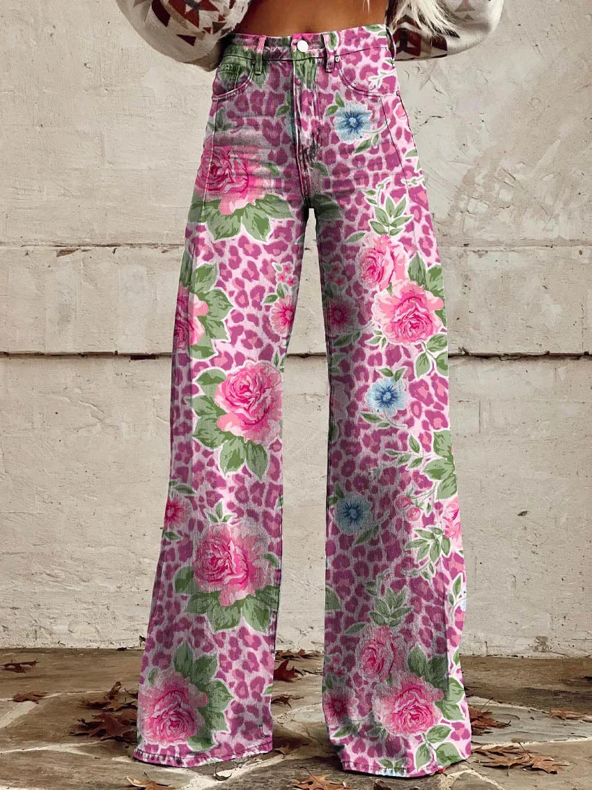 Ashley | Weite Damenhose Aus Denim Für Lässigen Sommerstil