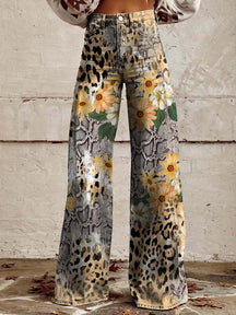 Ashley | Weite Damenhose Aus Denim Für Lässigen Sommerstil