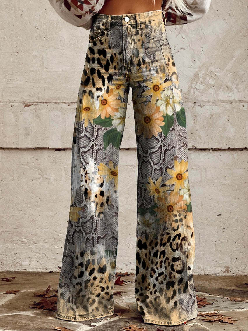 Ashley | Weite Damenhose Aus Denim Für Lässigen Sommerstil