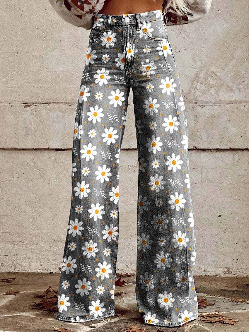 Ashley | Weite Damenhose Aus Denim Für Lässigen Sommerstil