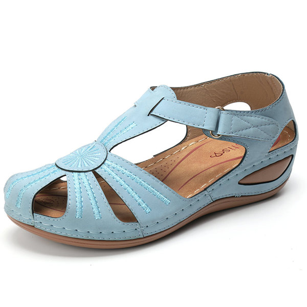 Lässig | Komfort-Keilabsätze Sandalen