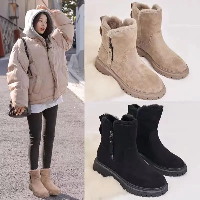 Dazzle | Modische Winterstiefel mit Reißverschluss