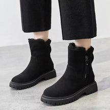 Blenden | Modische Winterstiefel mit Reißverschluss