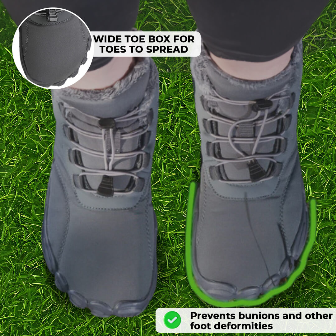 Caspar Flex – Rutschfester &amp; wasserdichter Winter-Barfußschuh (Unisex) 