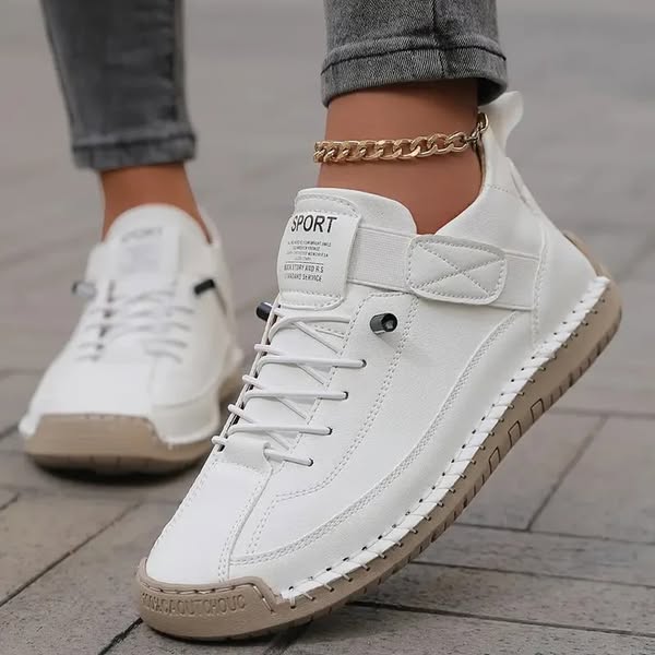 Damen Bequeme Stützende Sneakers | Leicht