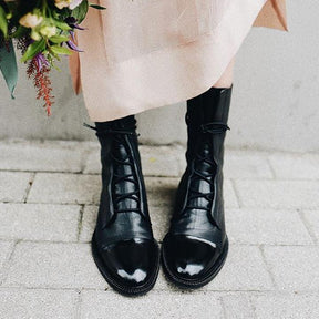 Angeline Premium-Stiefel | Hochwertiges PU-Leder