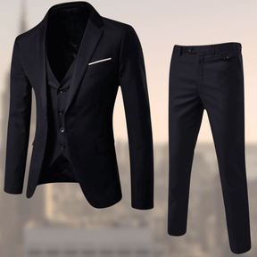 Herren Klassischer Dreiteiliger Anzug | Elegant