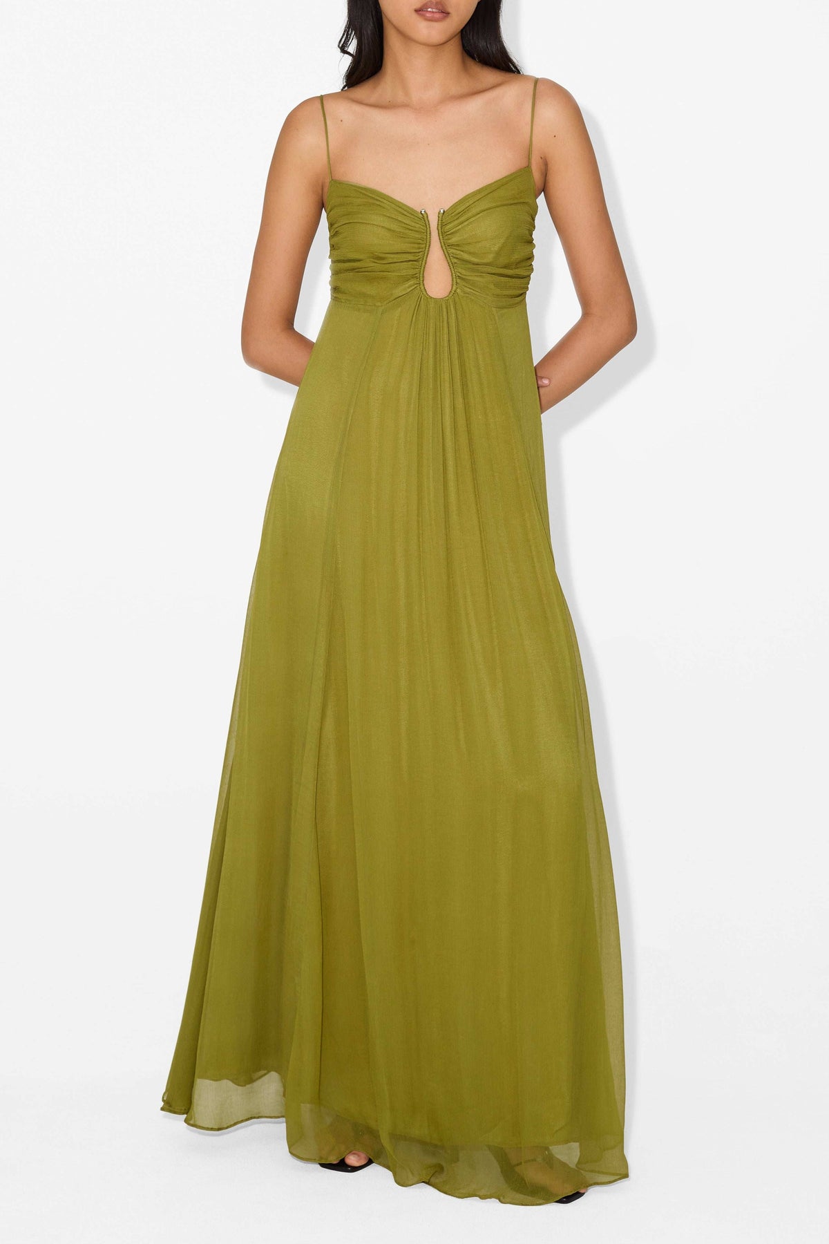 Damen Luftiges Elegantes Kleid | Maxi