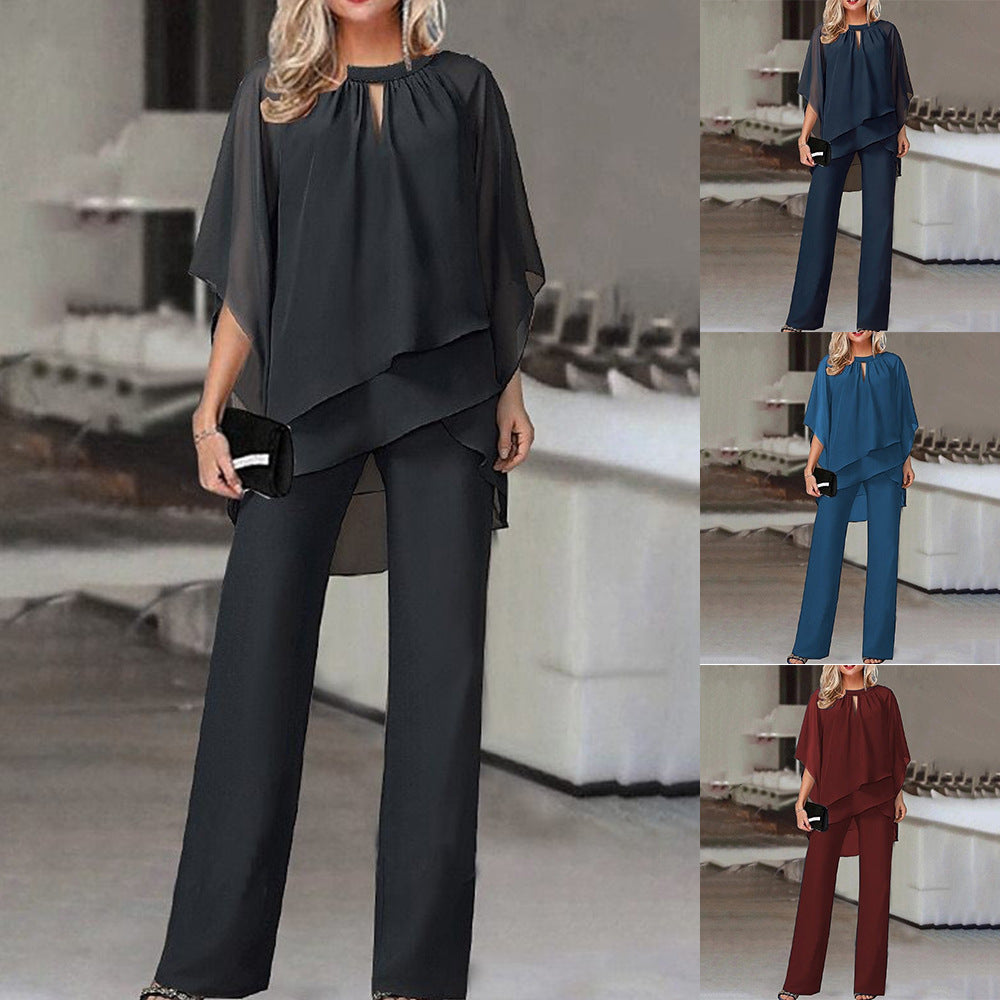 Damen Elegantes Glänzendes Set | Party & Anlass