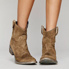 Damen Elegante Stiefeletten | Western Stil