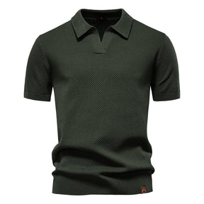 Pele | Modernes Polo-Shirt Mit Struktur Für Vielseitige Outfits
