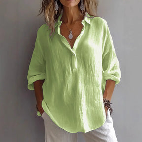 Women’s Elegante Bluse | V-Ausschnitt