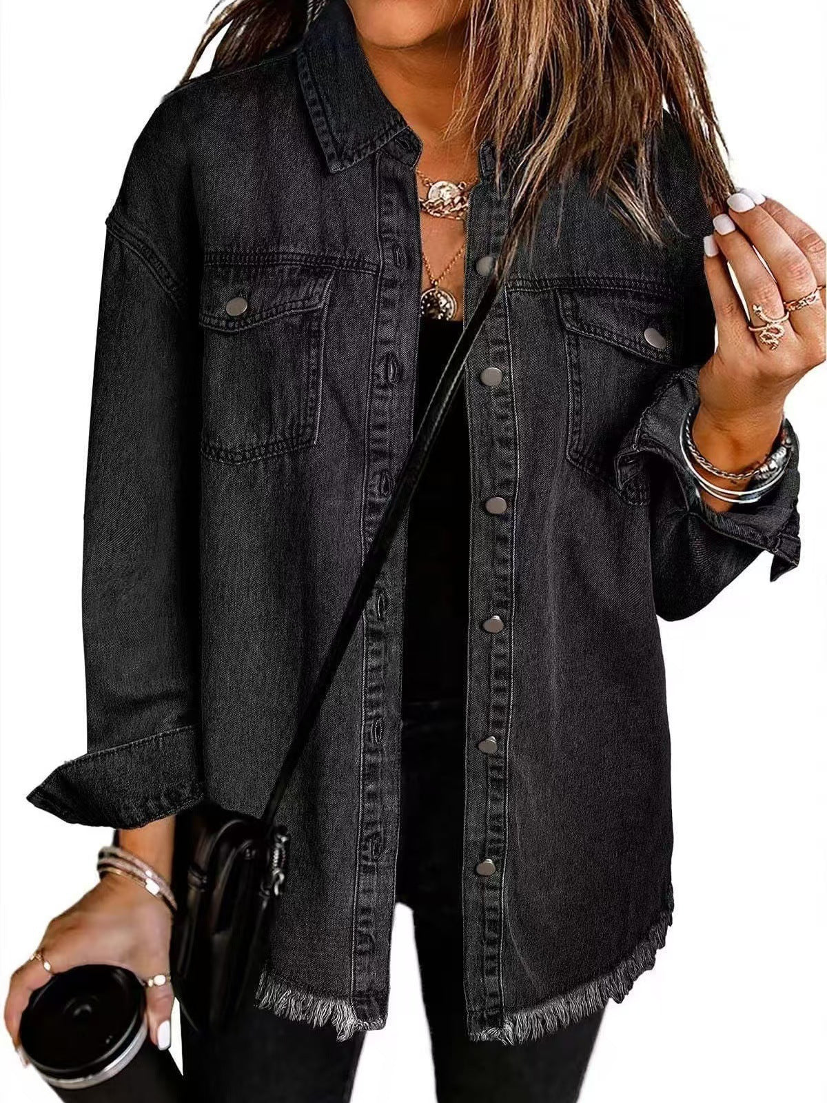 Damen Zeitlose Jeansjacke | Lässig
