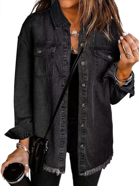 Damen Zeitlose Jeansjacke | Lässig