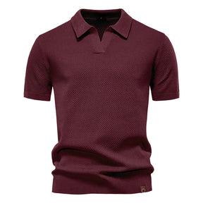 Pele | Modernes Polo-Shirt Mit Struktur Für Vielseitige Outfits