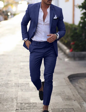 Herren Eleganter Sommer Hochzeit Anzug | 2-Teilig