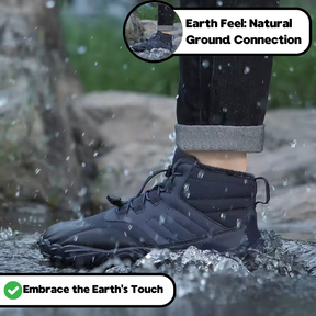 Caspar Flex – Rutschfester &amp; wasserdichter Winter-Barfußschuh (Unisex) 